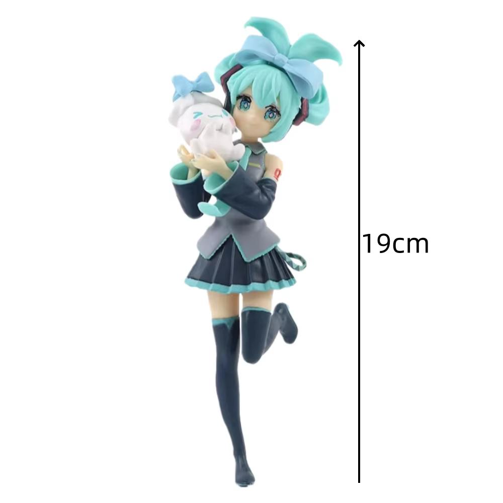 Kawaii Girl Hatsune Miku Anime Figure Fashion Subclture Miku Action Figure Birthday Gift PVC Collection Model Doll Toys
