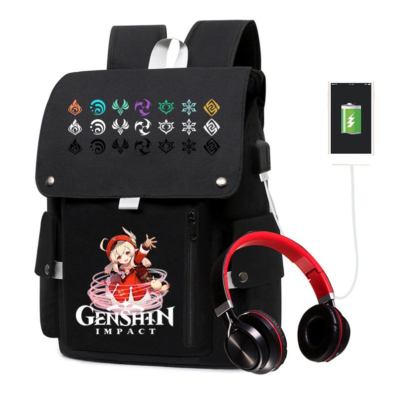 Elementary school students in grades 1-6 waterproof large-capacity schoolbag adolescent Yuanshen backpack