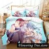 3D Print DanMachi Anime Hestia Bedding Set Duvet Cover Bed Set Quilt Cover Pillowcase Comforter King Queen Size Boys Adult029963