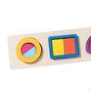 Color Matching Sorting Board Teaching Aids Basic Skills Educational Toy Learning Puzzle Toys for 4 5