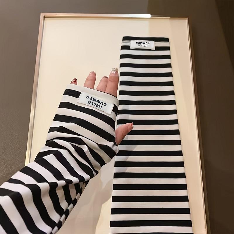 

1 пара нарукавников для вождения, спорта на открытом воздухе, цветные нарукавники с защитой от солнца, свободные рукава без пальцев, лето, 4 цвета