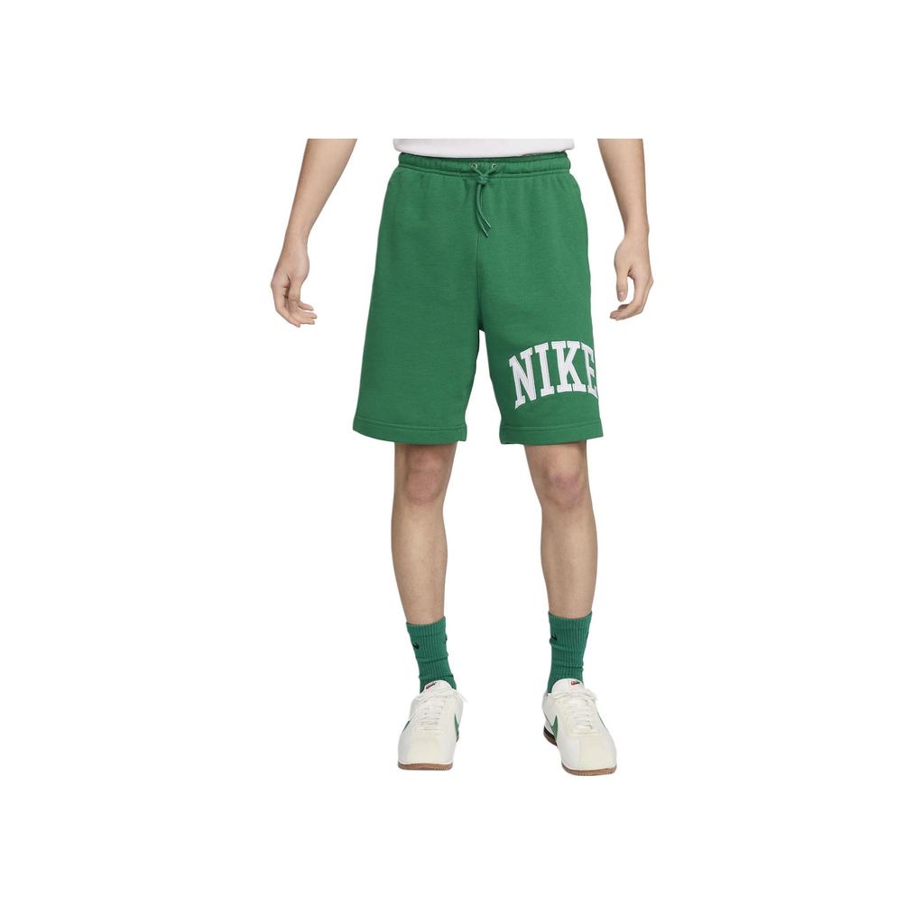 Nike Letter Print Mid-Rise Drawstring Comfortable Sports Casual Shorts Men shorts Peacock White FQ4093-365