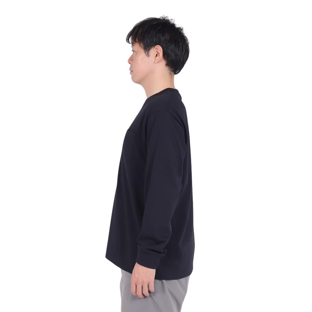 L/S HH Logo Sail Tee Black M