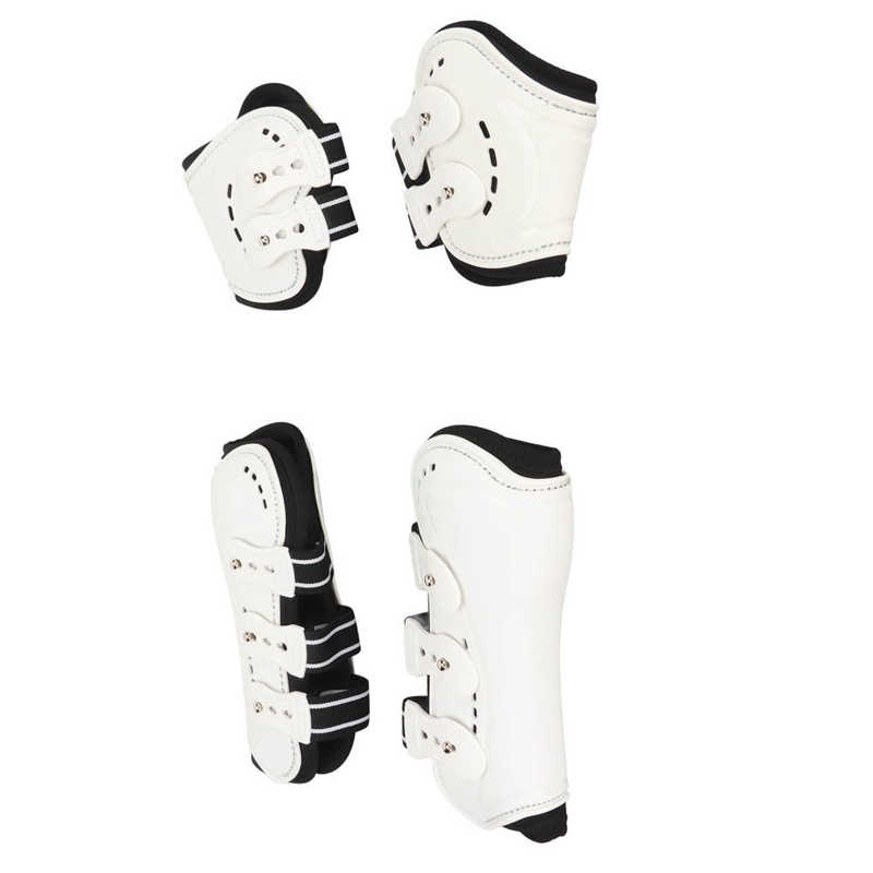 Horse Fetlock Boots Impact Resistant Breathable Horse Hind Leg Boots for Horse Protective Equipment