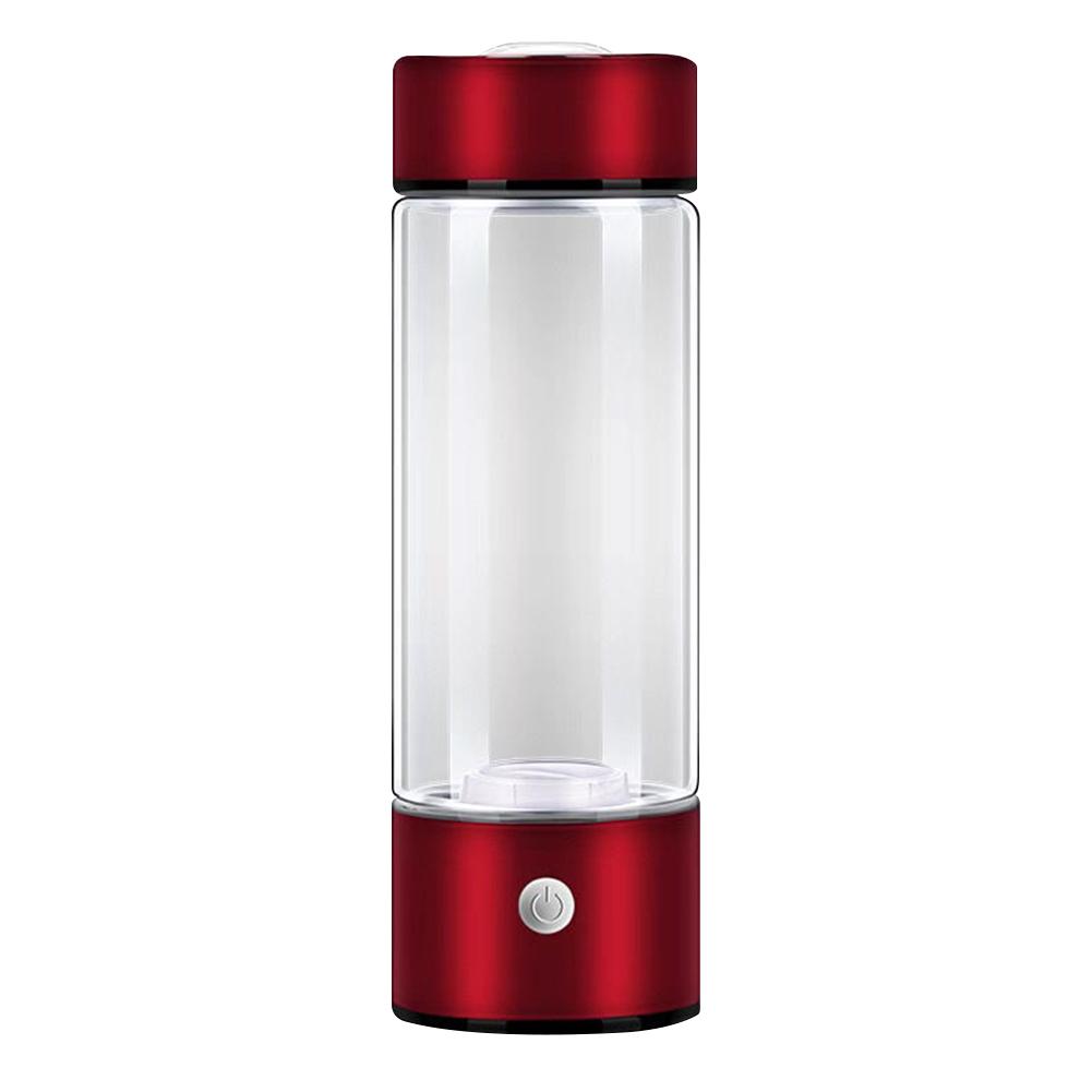 

420ml Hydrogen Water Bottle Electric Hydrogen Rich Water Generator Bottle Sports Water Bottle for Home/Office/Travel червоний