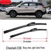 Cheetah CS9 Universal Boneless Rear Wiper Blade with Special Rubber Strip