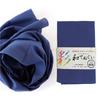 Fukutoku Sangyo Tenugui Hand Navy 33 X 100 Made In Ready To Saiwa 1 Piece (Japanese Towel), Plain, 100% Cotton, Blue, Cm, Japan, Use, Soft, Tenugui,