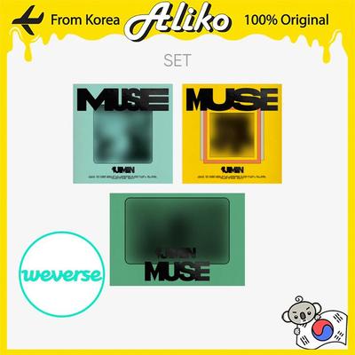 Jimin (BTS) 'MÚZSA' (Készlet) + 'MUSE' (Weverse Albums ver.) Készlet