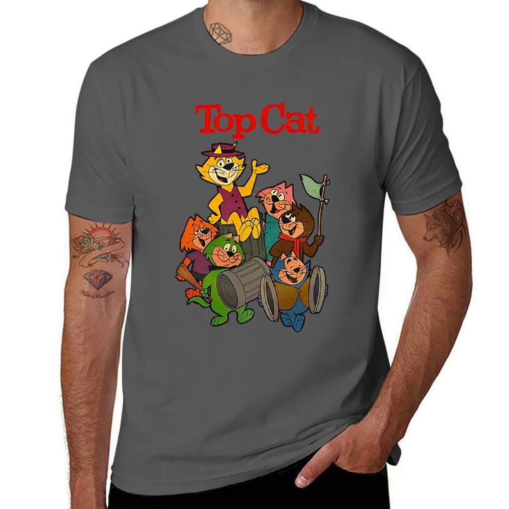 Top Cat Tshirt Water Resistant Casual Tshirt