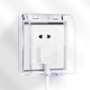 Prevent Electric Shock 86 Type Wall Socket Waterproof Box Electric Plug Cover  Kitchen