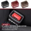 UDWU1 Car Seat Belt Buckle Anti-Scratch Safety Belt Base Protector Clip For BMW M 1 3 4 5 6 7 Series M3 M6 F01 F02E34 E36 E70 F10 X6