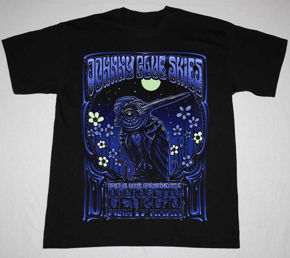 Специальная футболка Sturgill Simpson - Johnny Blue Skies Унисекс Полный размер Унисекс Футболка L