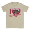 T-shirt Casual Jacob Elordi per Unisex Girocollo Puro Cotone T-shirt Ti Amo Il Mio Ragazzo Manica Corta T-shirt Top Taglie Forti