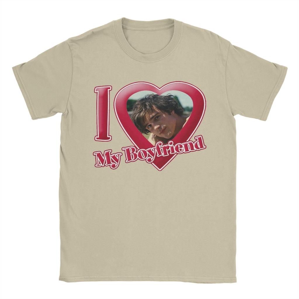 T-shirt Casual Jacob Elordi per Unisex Girocollo Puro Cotone T-shirt Ti Amo Il Mio Ragazzo Manica Corta T-shirt Top Taglie Forti