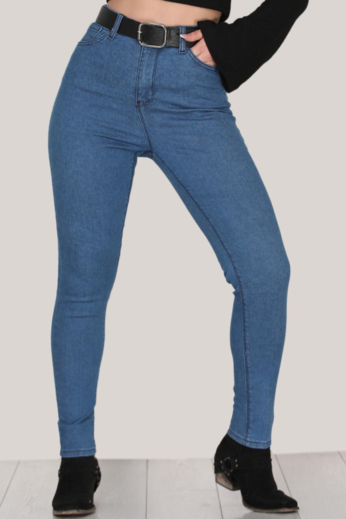 

Джинсы женские 27 синий