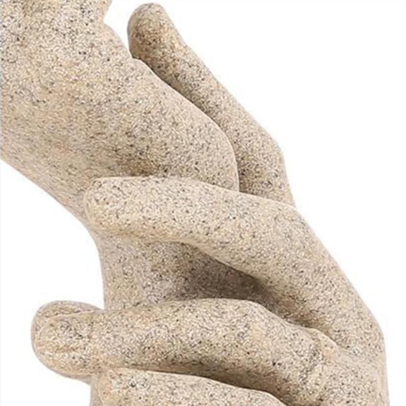 Nordic Creative Resin Hand Models Ring Holders Bracelets Jewelry Display Racks Counter Ring Display Props Rose Hands Wedding Decorations Ornaments