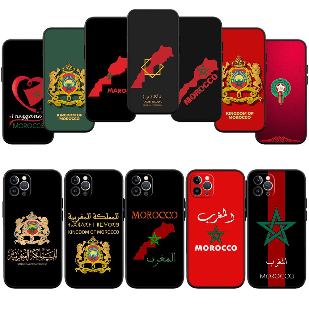 Morocco Flag Passport Phone Case for Huawei Mate 20 P Smart+ P20 P30 Lite Pro Y5p Y6p Y6s Y7a Y8p Y8S Y9 Prime Y9S