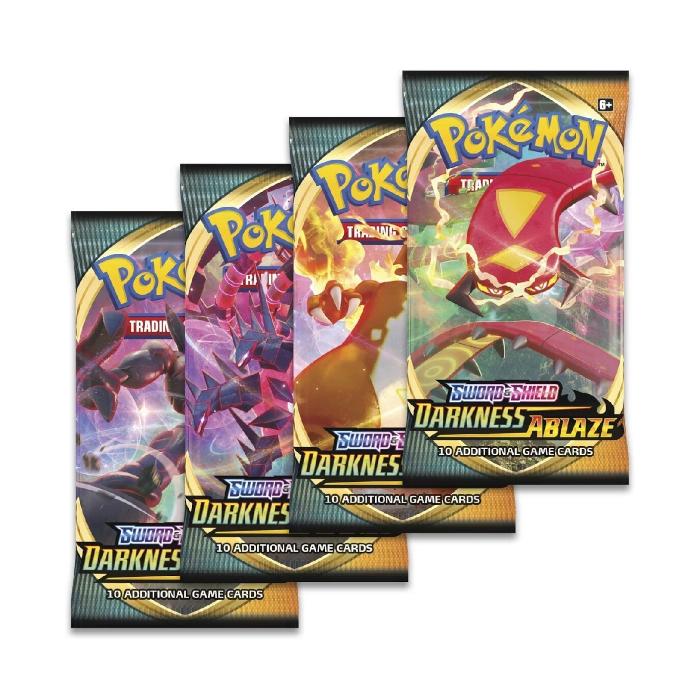 Sada karet Pokemon TCG: Sw&Sh - Darkness Ablaze - Booster Pack (1 balení)