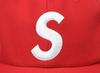Supreme World Famous S Logo 6-Panel (26SS) "Red"