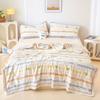 Cartoon Candy Rainbow Pattern Summer Cooling Quilt Skin-friendly Breathable Textured Air Conditioning Quilt for Kids Teens Girls