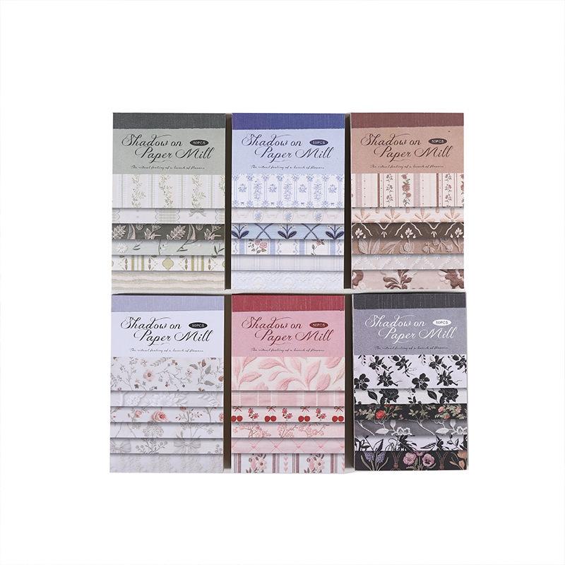Retro Plaid Tomato Sauce Girl: Fabric Art Embroidery Book, Shadow Series with 6 Styles, 50 Sheets