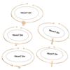 1 Set Women Bracelet Open End Replacement Electroplated Elegant Fashionable Girls Ladies Bangle Jewelry Ornament