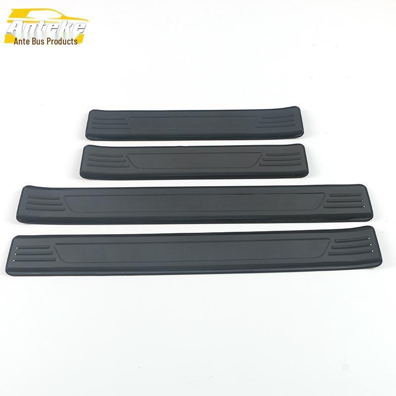 Aion Y Car Door Protective Sill Strips – Bright Decorative Welcome Pedal Stickers (Set of 21)