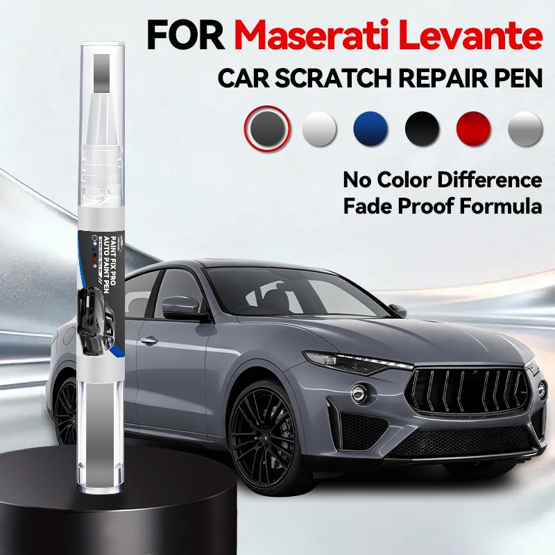 

Car Paint Repair Pen For 2016-2025 Maserati Levante Paint Scratch Repair Accessories White 268A Black NMN Blue 406C Gray 571A