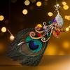 Generous Peacock Three-dimensional Temperament High-end Phoenix Retro Brooch