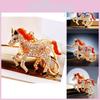 Adorable Cartoon Themed Keychain Featuring Colorful Horse Design Perfect For All Occasions