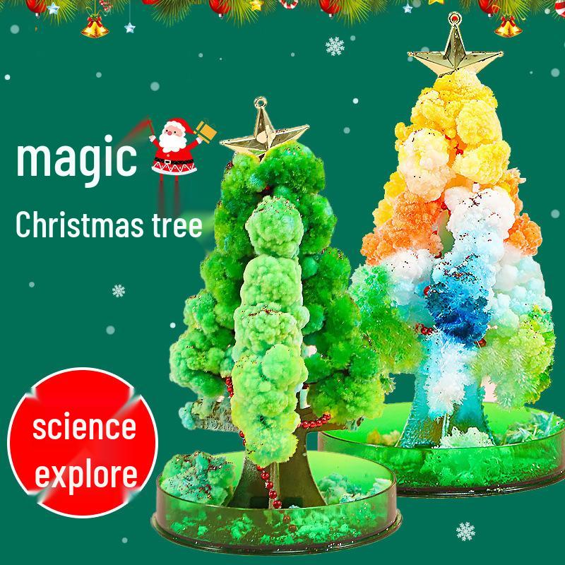 Children's DIY Magic Crystal Tree - Colorful Blooming Paper Tree Toy