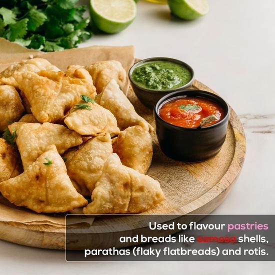 Chounk Spices Ajwain Seeds | Natural Whole Spices Carom Seeds | Organic Ajwain with No Preservatives | Ajwain 300gm (Pack of 3 X 100g)