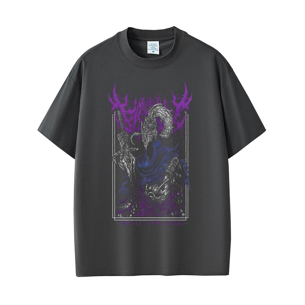 Game Dark Souls Artorias The Abysswalker Graphic Tshirt Men Women Vintage Gothic Rock Tshirts Mens Punk Oversized T Shirts