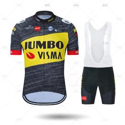 Team Edition Tour de France Cycling Suit Short Sleeve Suit Summer Men's Outdoor Breathable Mountain Bike Clothing