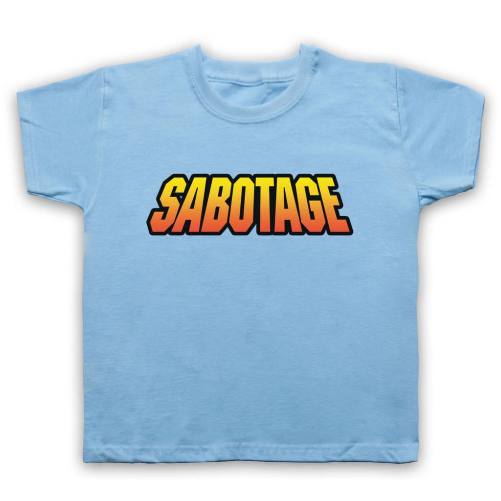 SABOTAGE UNOFFICIAL BEASTIES RETRO HIP HOP TRIO RAP MC KIDS CHILDS Boys Baby Children T-shirt