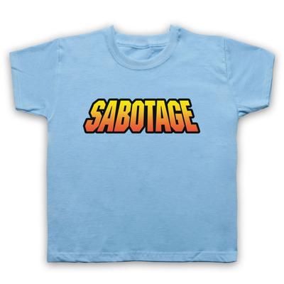 SABOTAGE UNOFFICIAL BEASTIES RETRO HIP HOP TRIO RAP MC KIDS CHILDS Boys Baby Children T-shirt