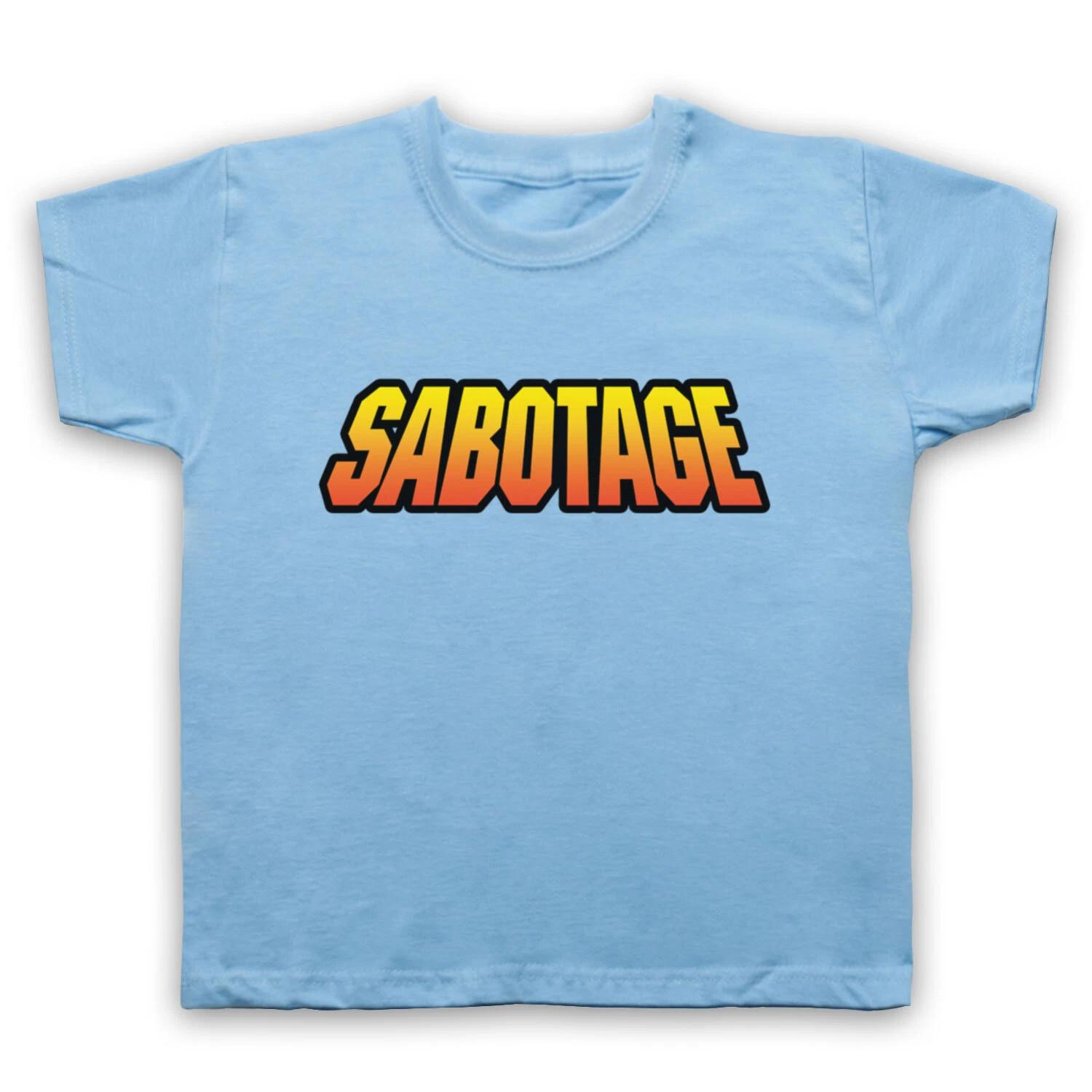 SABOTAGE UNOFFICIAL BEASTIES RETRO HIP HOP TRIO RAP MC KIDS CHILDS Boys Baby Children T-shirt 130
