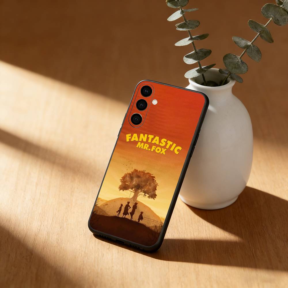 The F-Fantastic Mr. Fox  Phone Case For Samsung Galaxy A20,21s,22,31,32,52,53,72,73,80,91 Soft Black Shell Samsung a51 4g