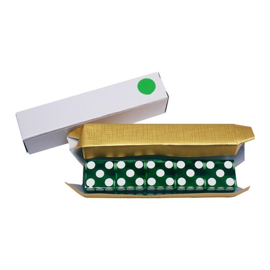 

5Pcs Colorful Transparent Dice Toy Point Precision 19mm Acrylic Dice Six Sided