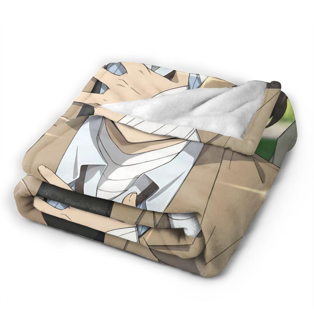 Dazai Bungo Stray Dogs Blanket Quality Warm Bedding Throws Autumn Kids Adult Bedroom Fluffy Bedspread