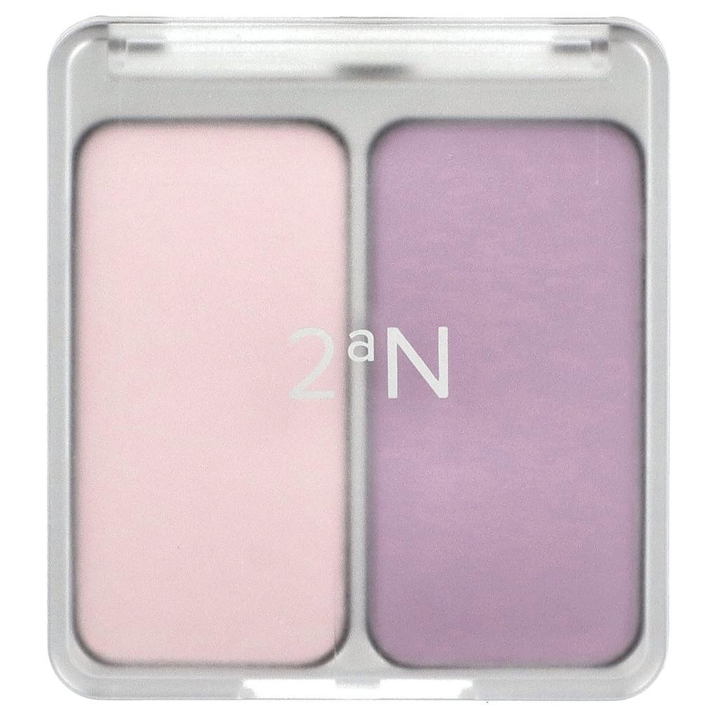 2aN Dual Cheek, 01 Cotton Candy Violet, 9g