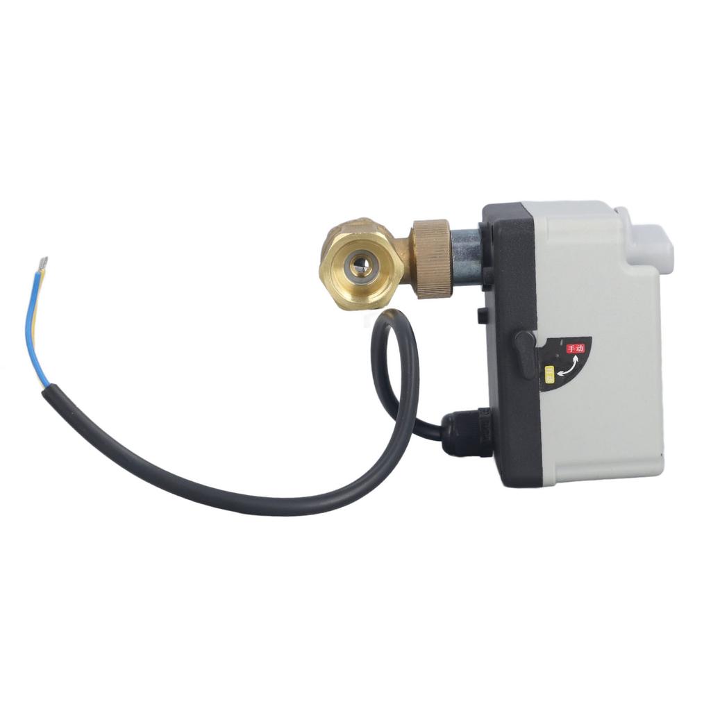 Motorisiertes Kugelhahn Manuell Automatisch 2-Draht 2-Wege Normalerweise Geschlossen DN15 Elektrisches Kugelhahn DC12‑24V