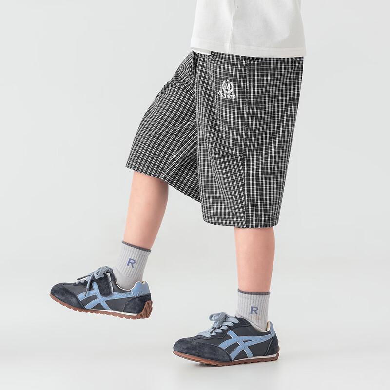Boys' Plaid Casual Shorts