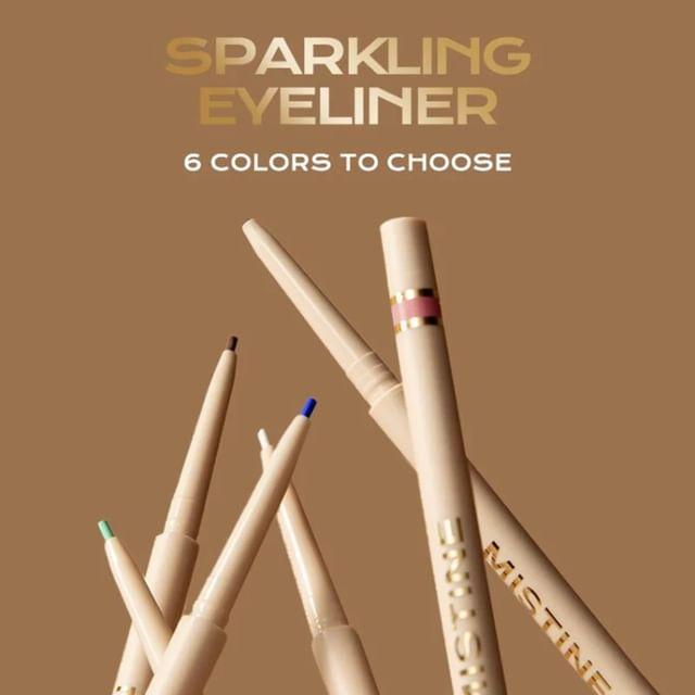 MISTINE - Sparkling Long-Lasting Waterproof Eyeliner 04 Milk White