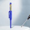 45mm Waterproof Long Head Nib Deep Hole Markers Pen Tile Carpenter Pen Multi-purpose for Woodworking
