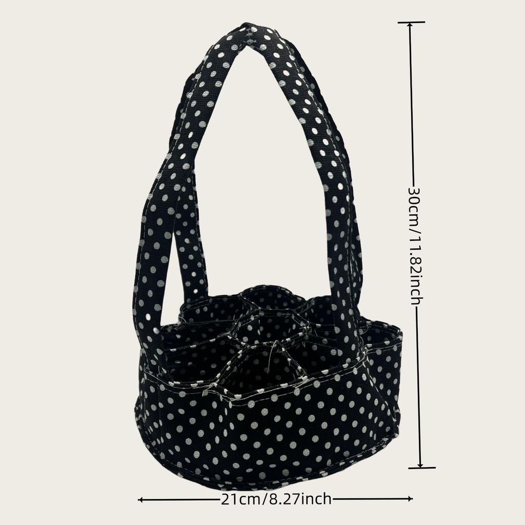 Egg Collection Basket - Canvas Bag for Storing Eggs