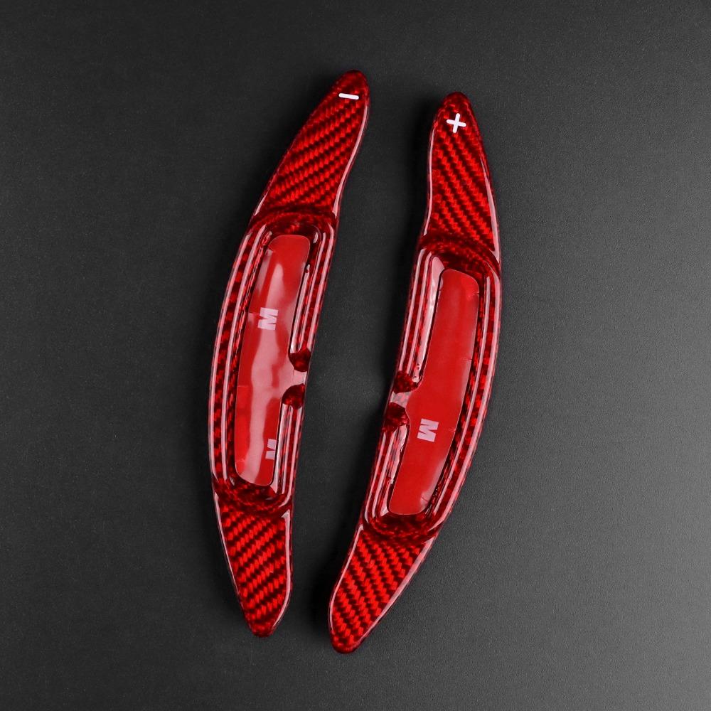 Car Steering Wheel Shift Paddles Shifter Carbon Fiber Gear Plate For Porsche Taycan Panamera Macan 911 992 Interior Trim