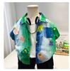 2026 Boys' Summer Floral Short-Sleeve Shirt - Stylish, Thin, Loose-Fit Children's Wear