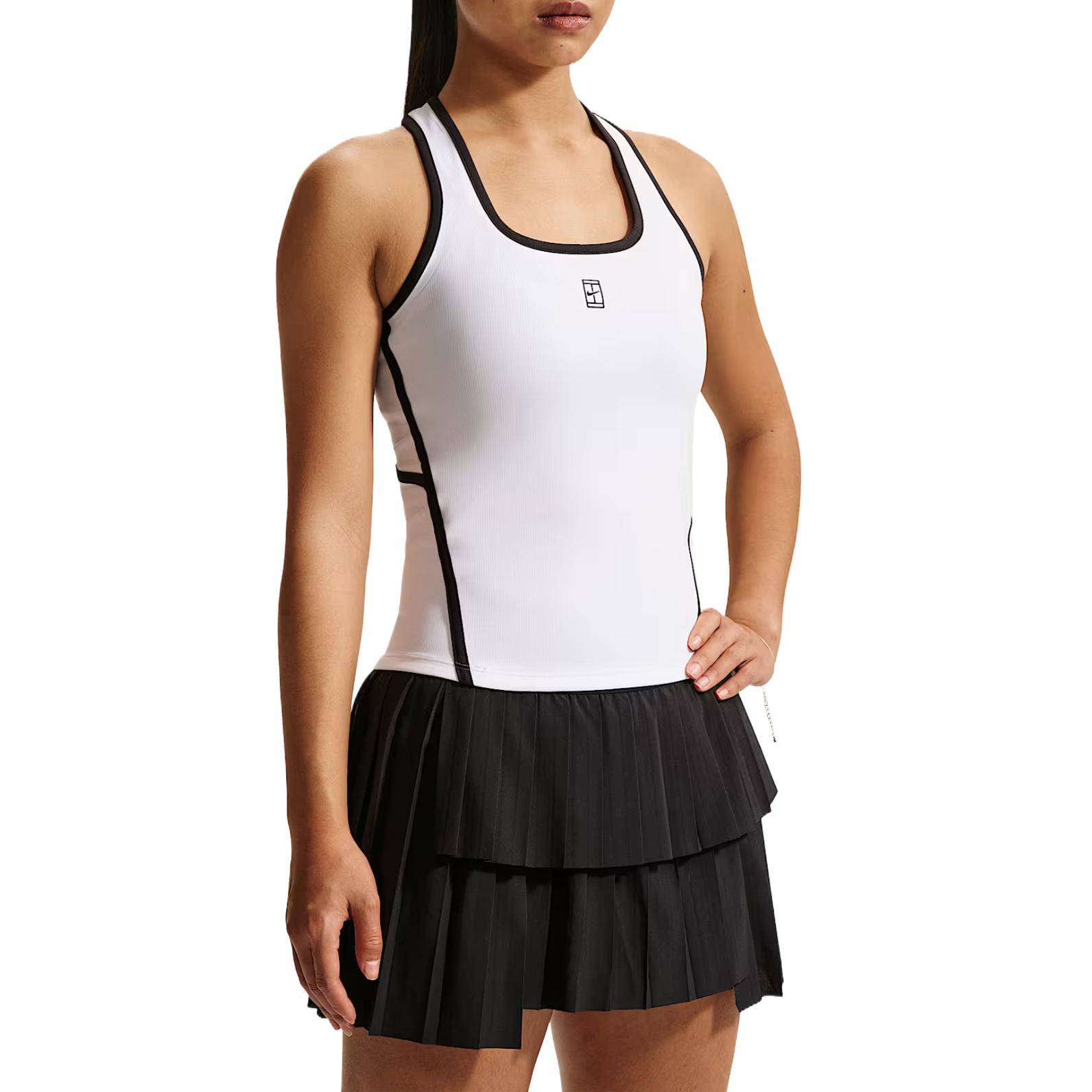 

Nike Advantage Moisture Wicking Tennis Tank Top Women tops II3607-100 XS