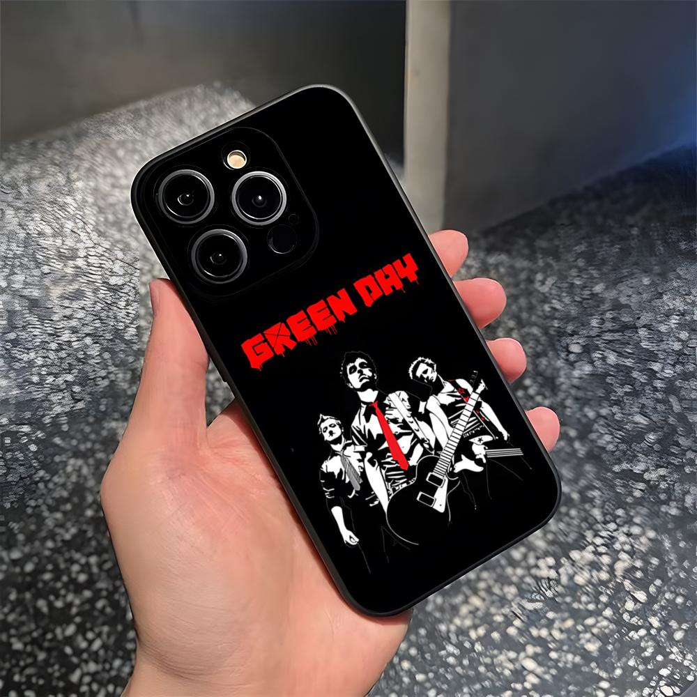 Green Day Phone Case For 17 Pro Max Iphone 14 16 Pro Max 12 15 Plus 13 Pro 11 Xr X Xs 8 7 Plus Back Cover